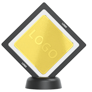 Støbt pin - Badges med logo