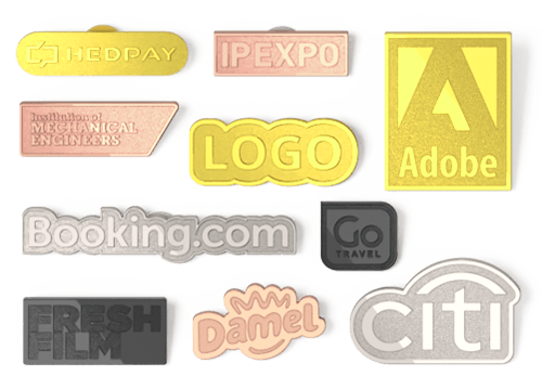 Støbt pin - Salgsfremmende Badges
