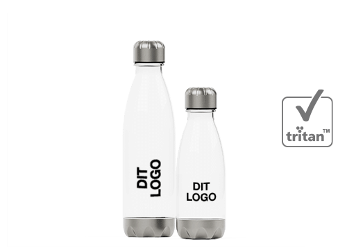 Nova Clear - Speciallavet Vand flasker med logo