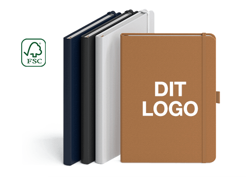Draft - Notesbøger med logo