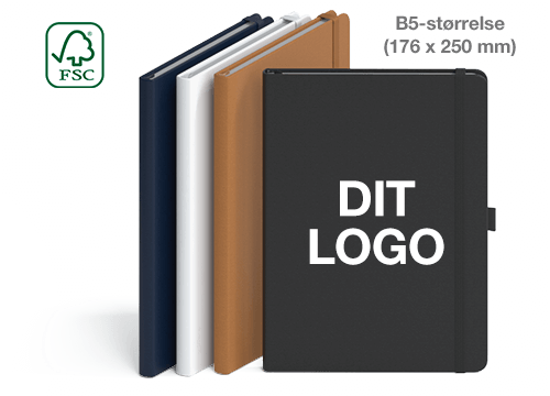 Idea - Salgsfremmende Notesbøger med logo