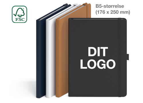 Idea - Salgsfremmende Notesbøger med logo Idea - Salgsfremmende Notesbøger med logo