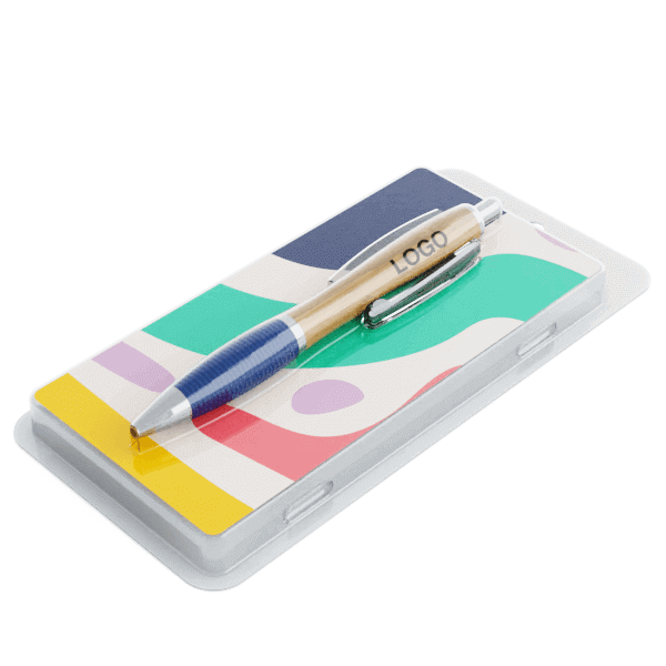 Ridge - Bambus Kuglepenne med logo Ridge - Bambus Kuglepenne med logo