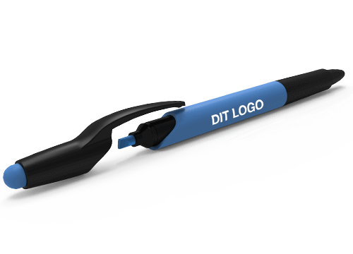 Glow - Highlighter kuglepenne med logo