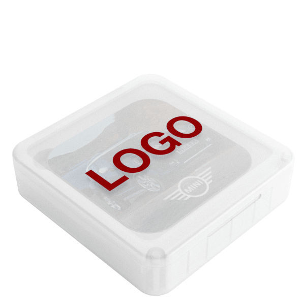 Edge - Trådløs Oplader Med Logo Edge - Trådløs Oplader Med Logo