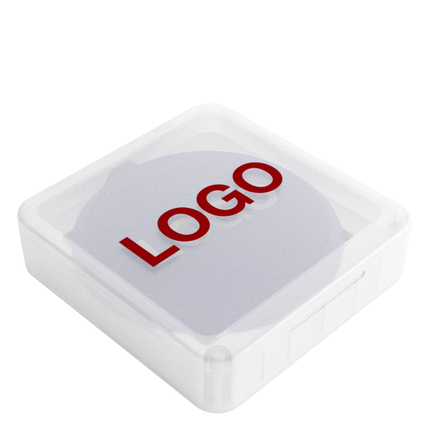 Loop - Trådløs Oplader Med Logo Loop - Trådløs Oplader Med Logo