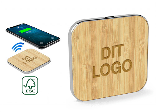 Savanna - Bambus Trådløse opladere speciallavet Savanna - Bambus Trådløse opladere speciallavet