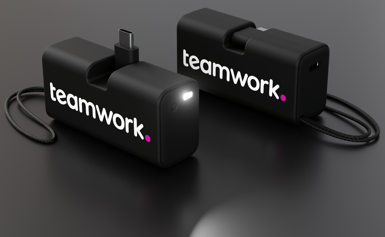 Amp - Powerbank med Tryk gallery thumbnail