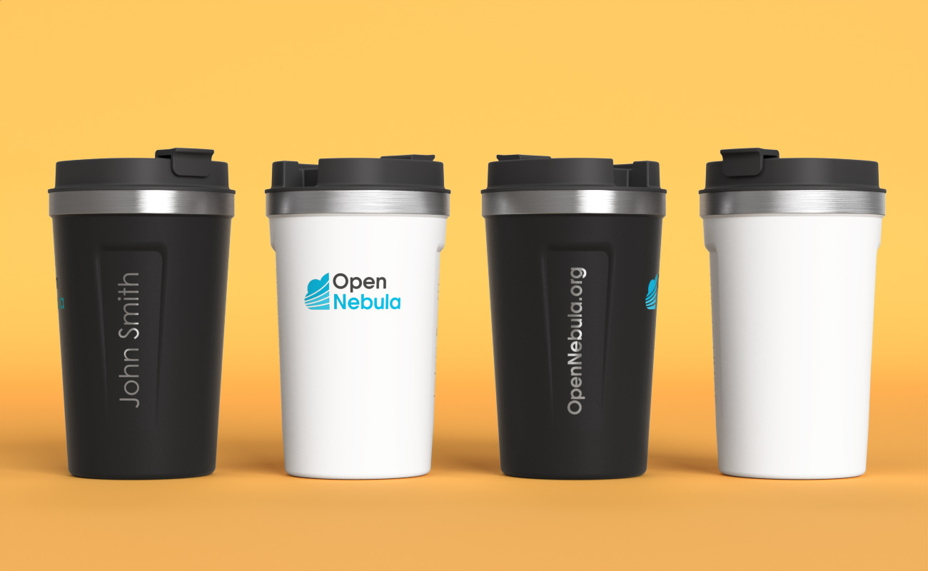 Aroma - Speciallavet, dobbeltsidet tumbler krus med låg gallery thumbnail