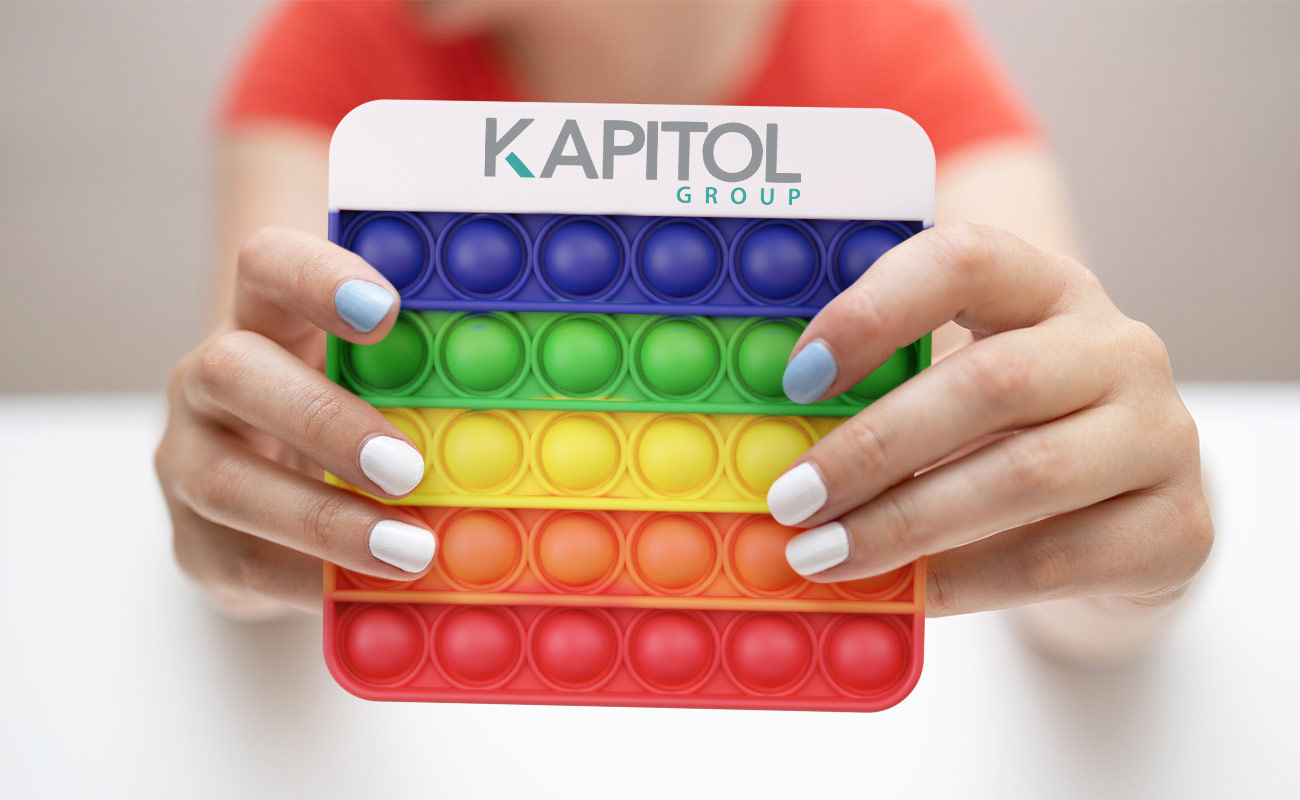 Bubble - Fidgets med logo gallery thumbnail