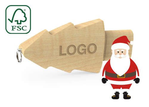 Christmas - USB Nøgler Med Logo