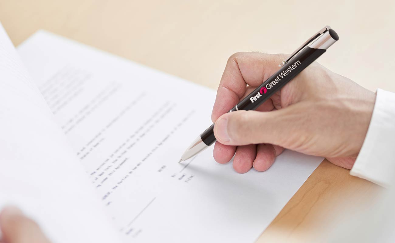 Clarity - Salgsfremmende kuglepenne med logo gallery thumbnail