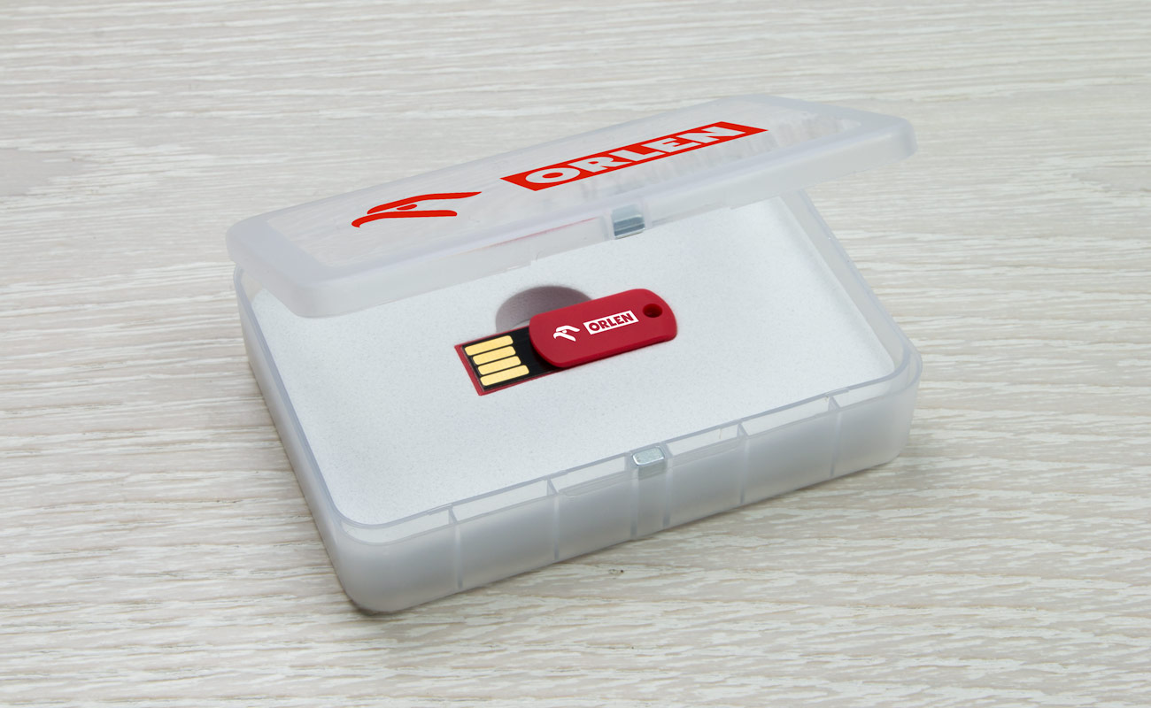 Clip - Papirclip USB med tryk gallery thumbnail