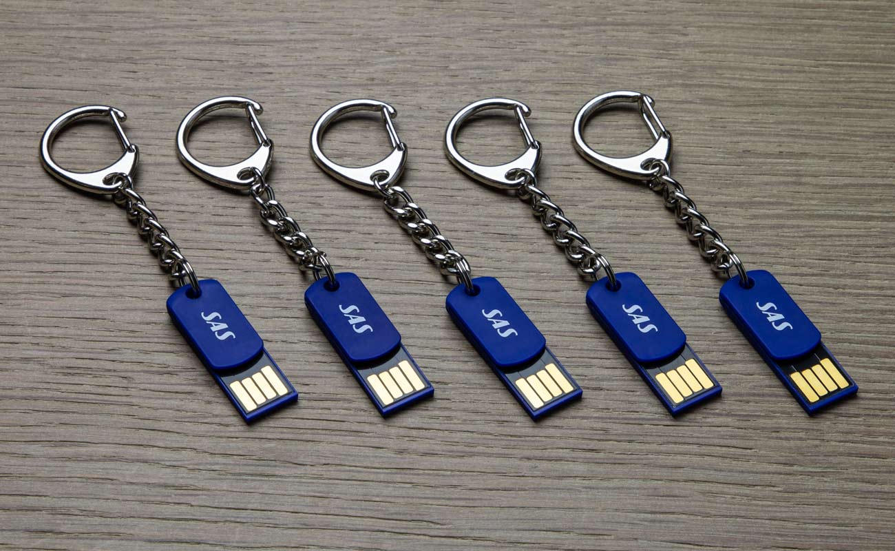 Clip - Papirclip USB stik med tryk gallery thumbnail