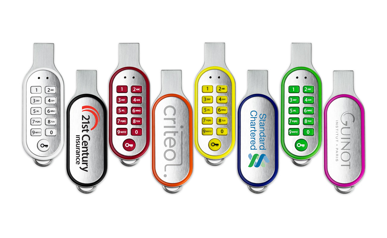 Code - USB trykt med eget logo og PIN kode gallery thumbnail