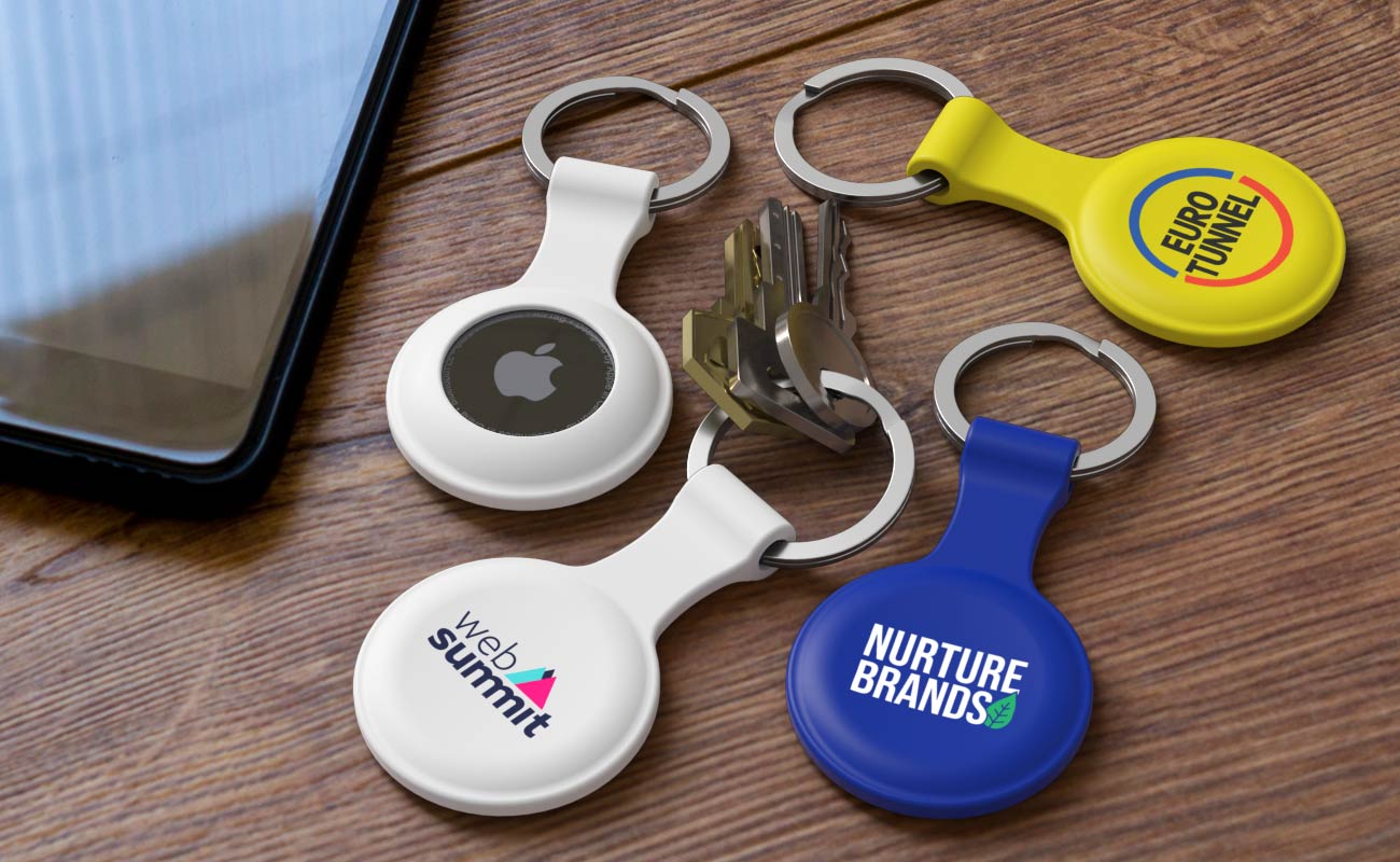 Cradle - Salgsfremmende AirTag-etuier med logo gallery thumbnail