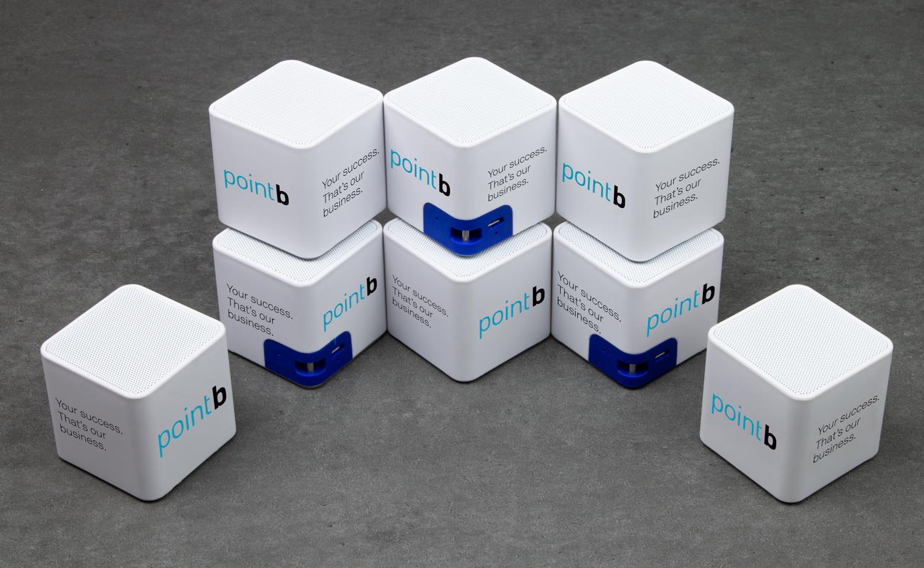 Cube - Højtaler Med Eget Logo gallery thumbnail