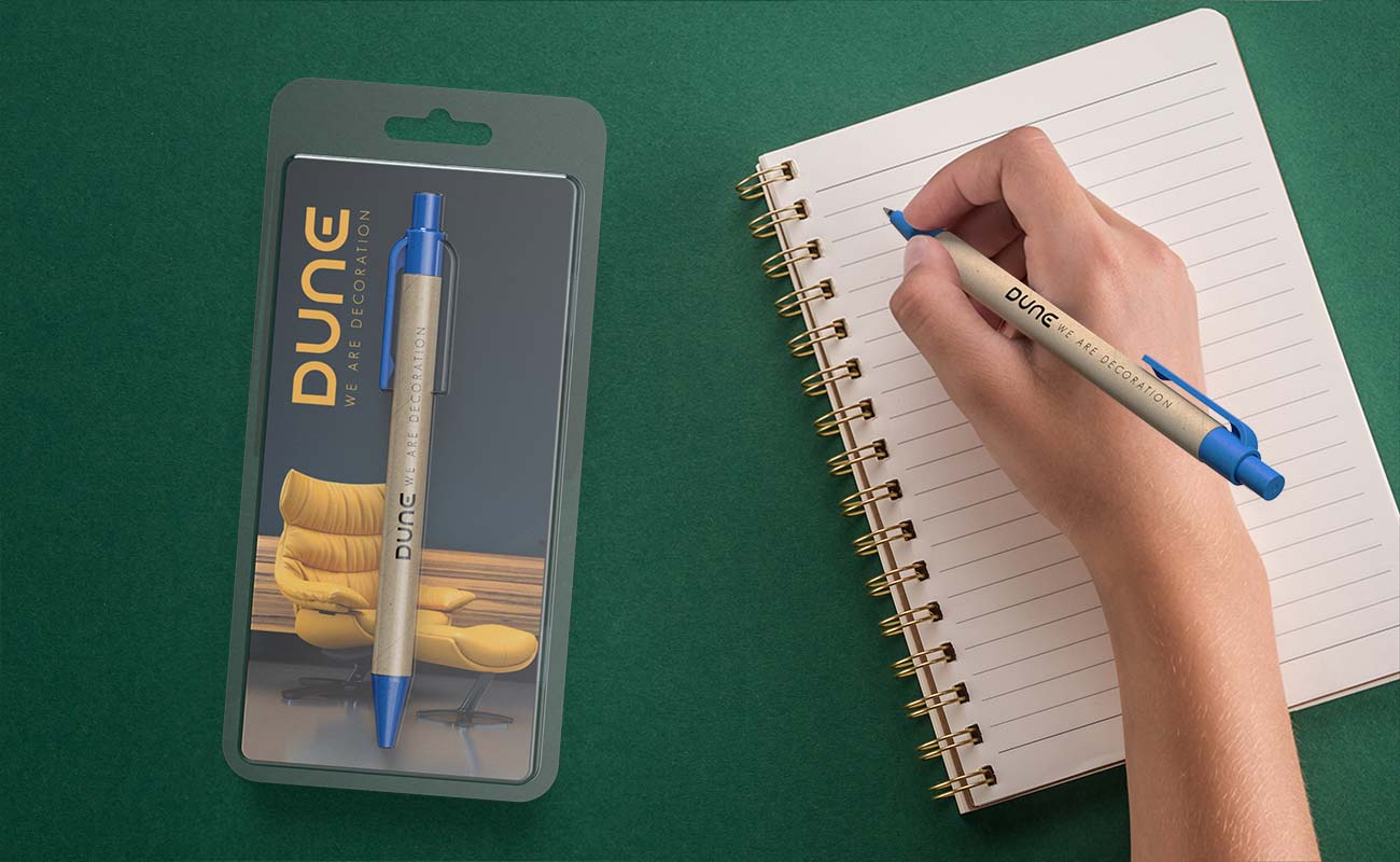 Ditto - Tilpassede kuglepenne i genbrugspap gallery thumbnail