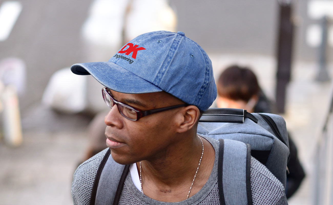 Drift - Tilpassede Vaskede denim-kasketter gallery thumbnail