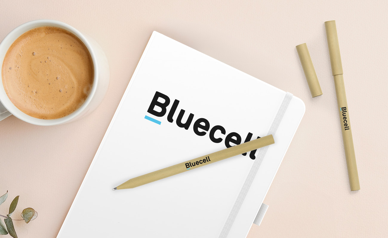 Earth - salgsfremmende genbrugspap kuglepenne med logo gallery thumbnail