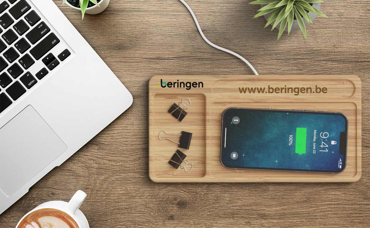 EcoDesk - Qi trådløs oplader engros gallery thumbnail