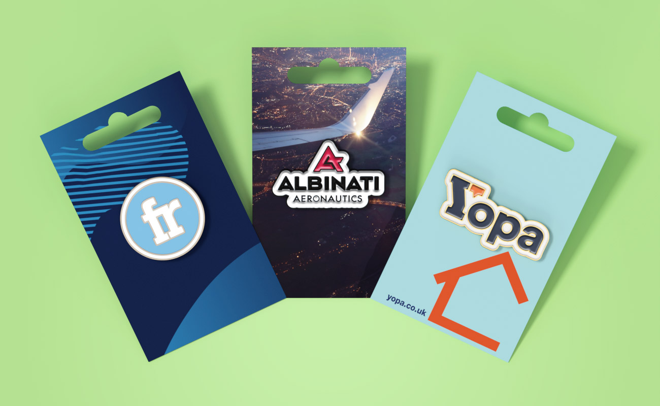 Emalje-badge - Salgsfremmende Emalje-pins med logo gallery thumbnail