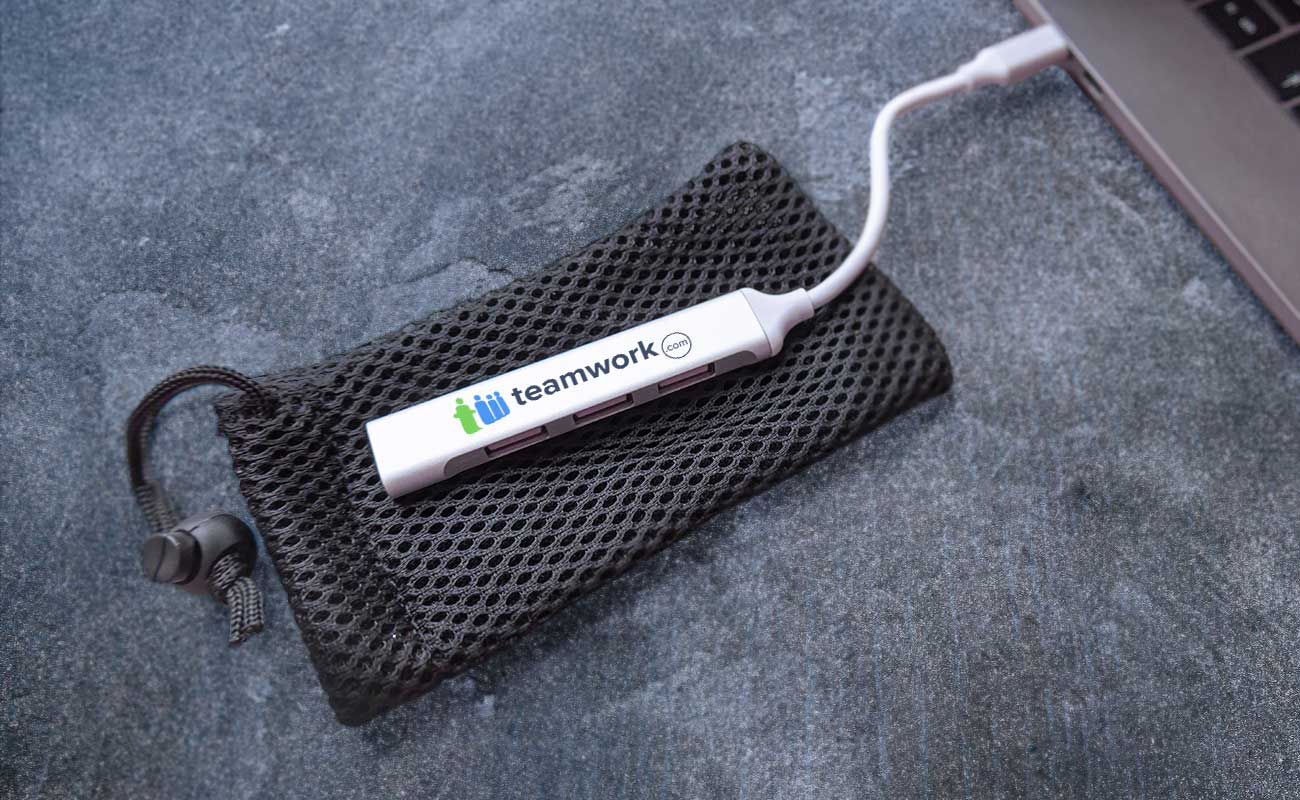 Expand - USB-hub med logo 4 gallery thumbnail