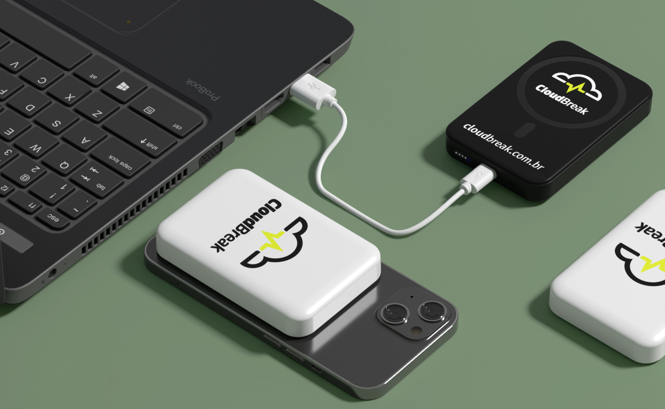 Force - Salgsfremmende Magnetiske trådløse powerbanks gallery thumbnail