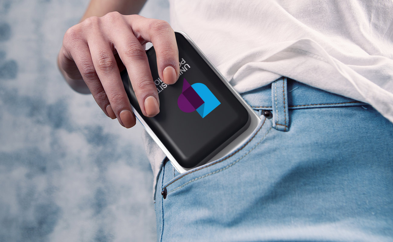 Force - Magnetiske trådløse powerbanks med logo gallery thumbnail