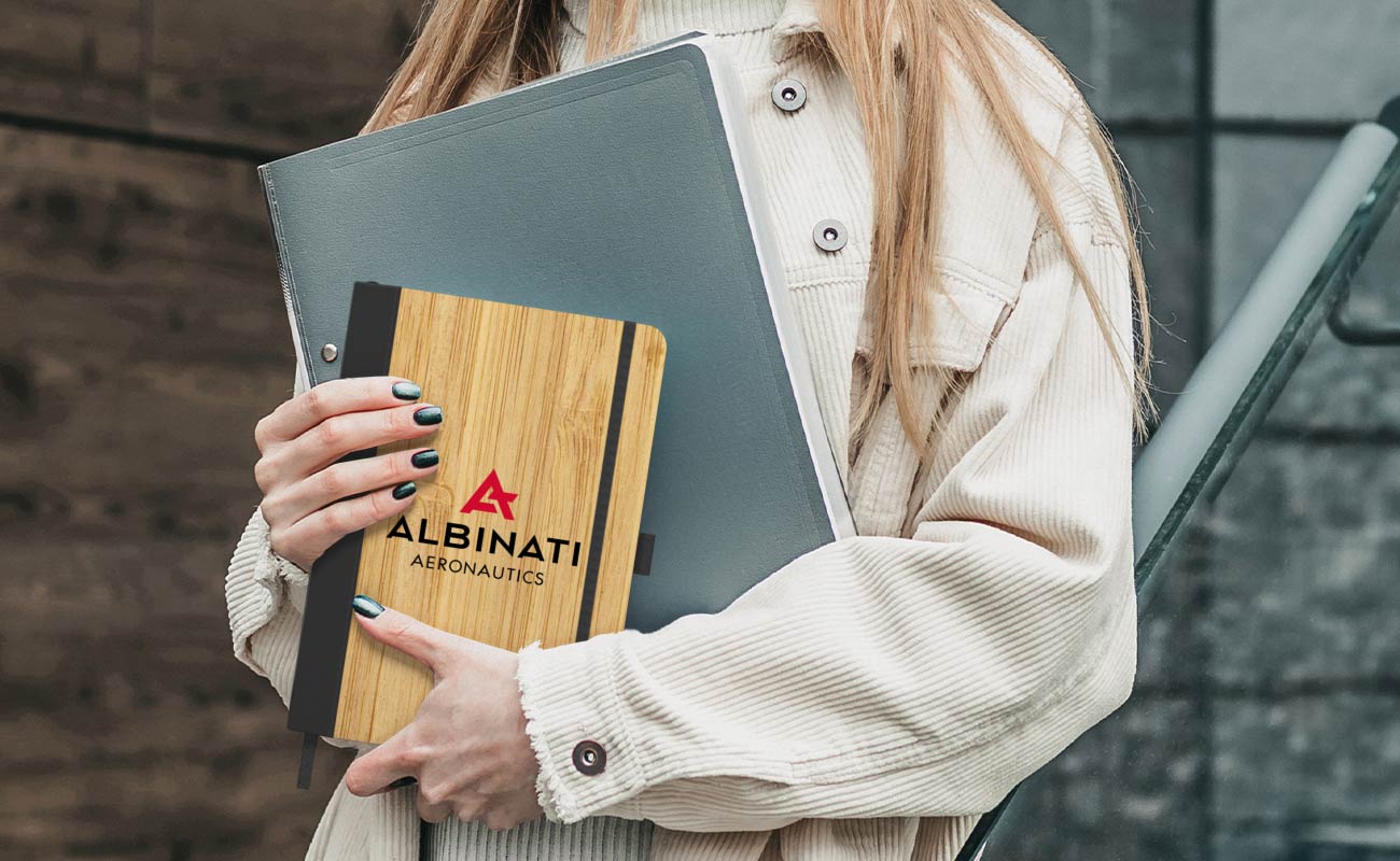 Grove - Salgsfremmende Notesbøger i bambus gallery thumbnail