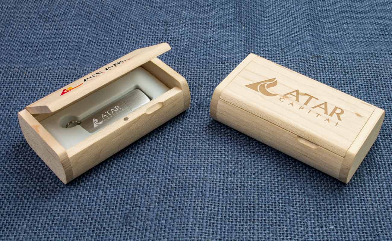 Halo - Logo USB-nøgle med lysdiode gallery thumbnail