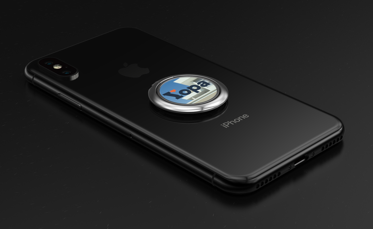 Hoop - Tilpassede Phone Grips gallery thumbnail