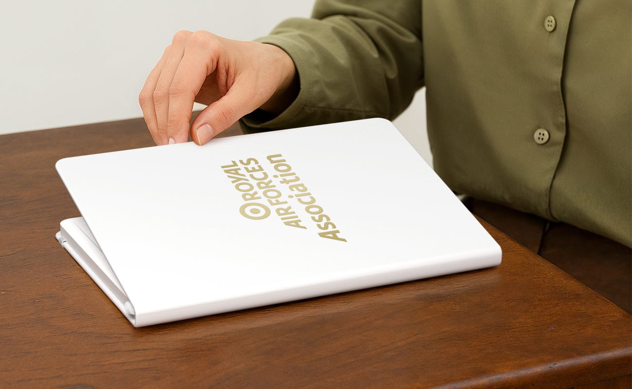 Idea - salgsfremmende Notesbøger med logo gallery thumbnail