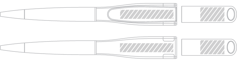 USB kuglepen Silketryk