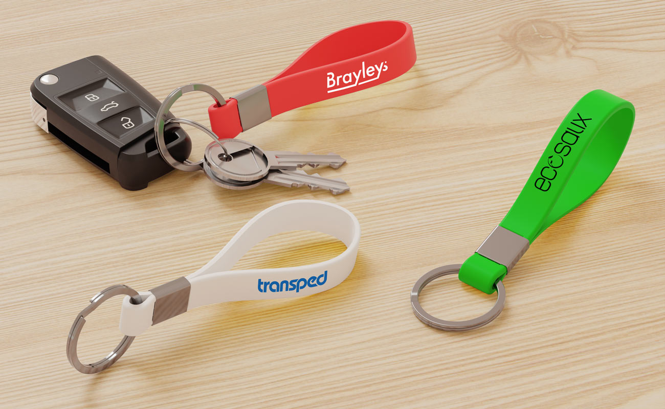 Jangle - Personaliserede salgsfremmende Nøgleringe af silikone gallery thumbnail