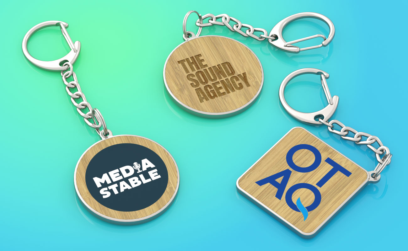 KeyCraft - Nøgleringe af bambus efter dit design gallery thumbnail