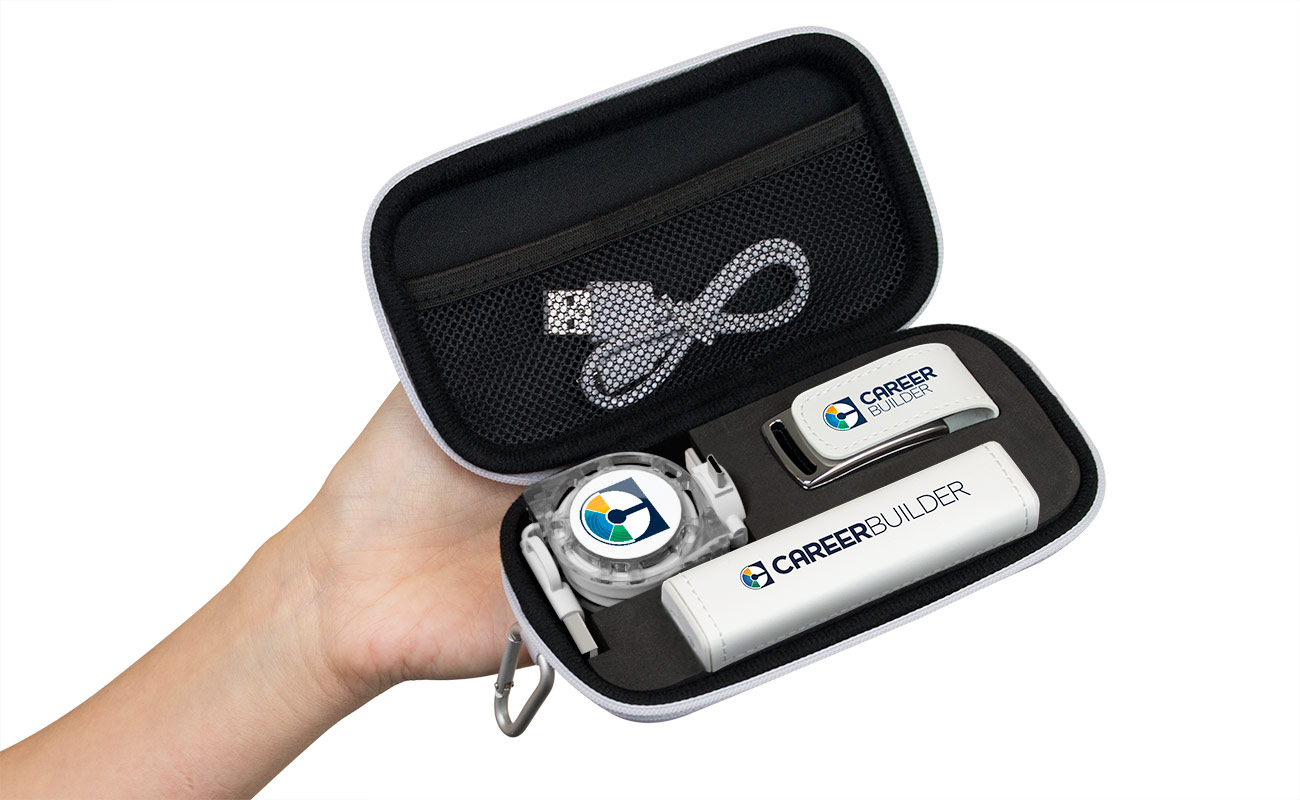 Leather M - Gavesæt med logo gallery thumbnail