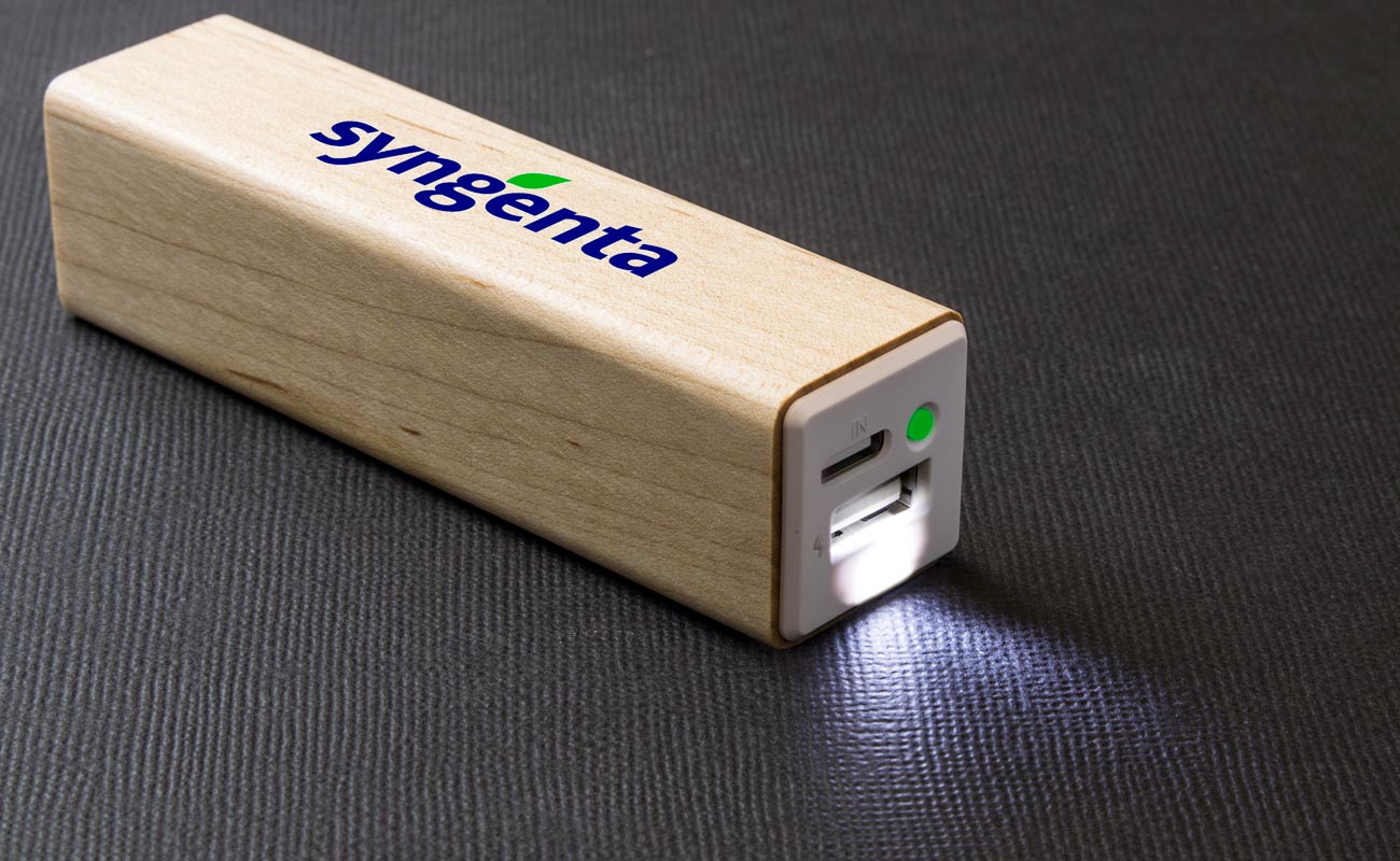 Maple - Powerbanks med Logo gallery thumbnail