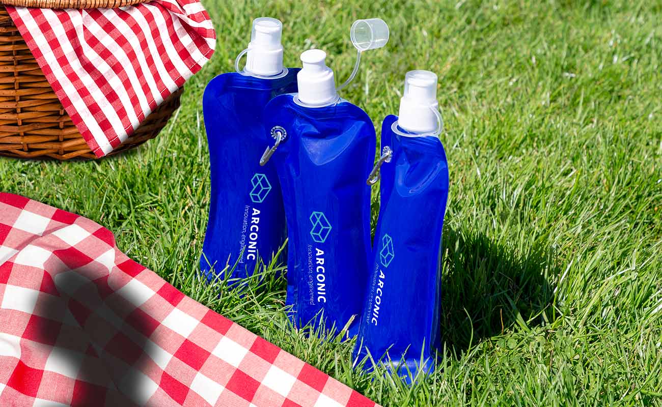 Marathon - Vanddunke med logo  gallery thumbnail