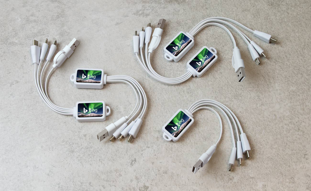Multi - Logo multi USB ladekabel gallery thumbnail