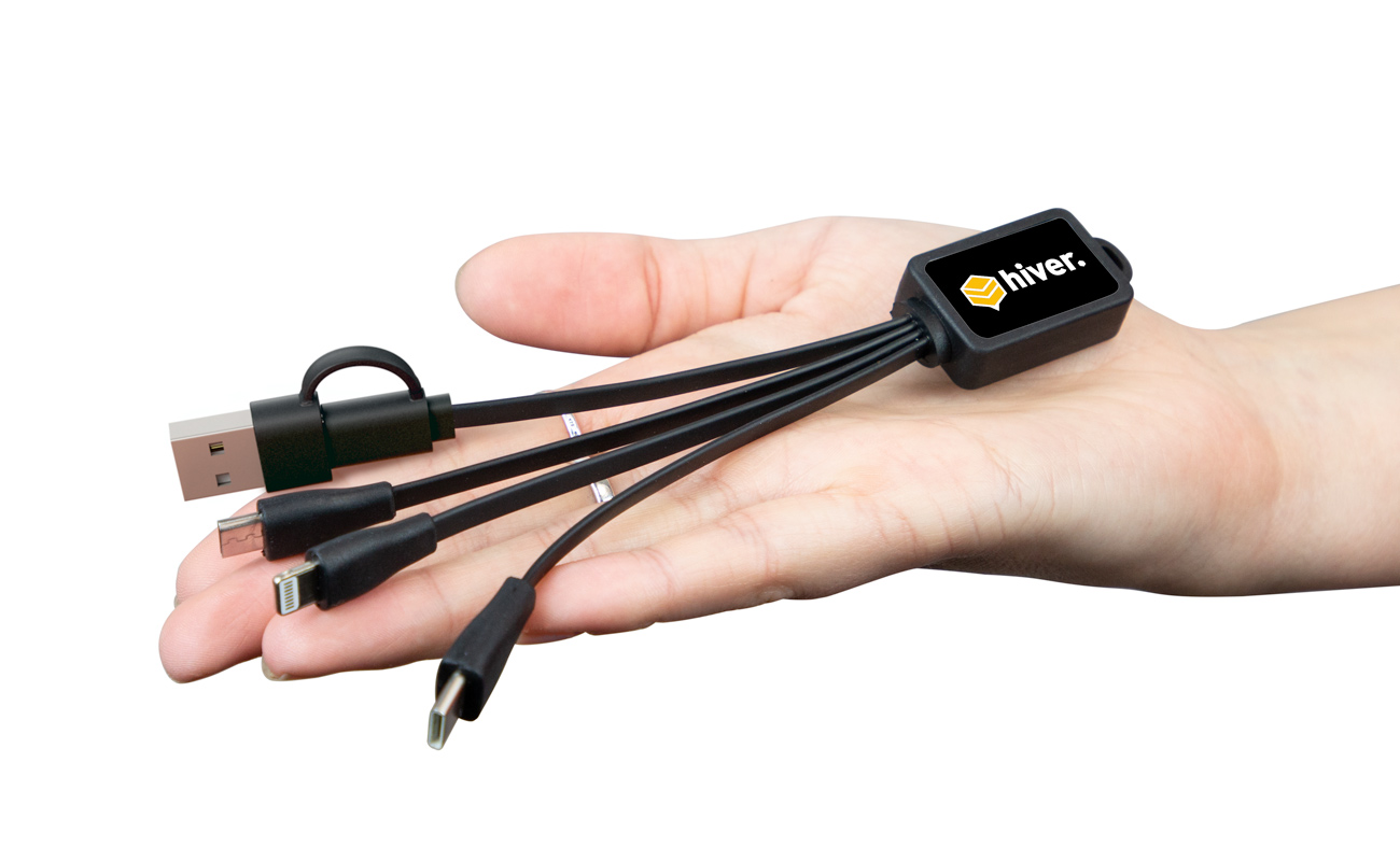 Multi - Multi USB kabel med logo gallery thumbnail