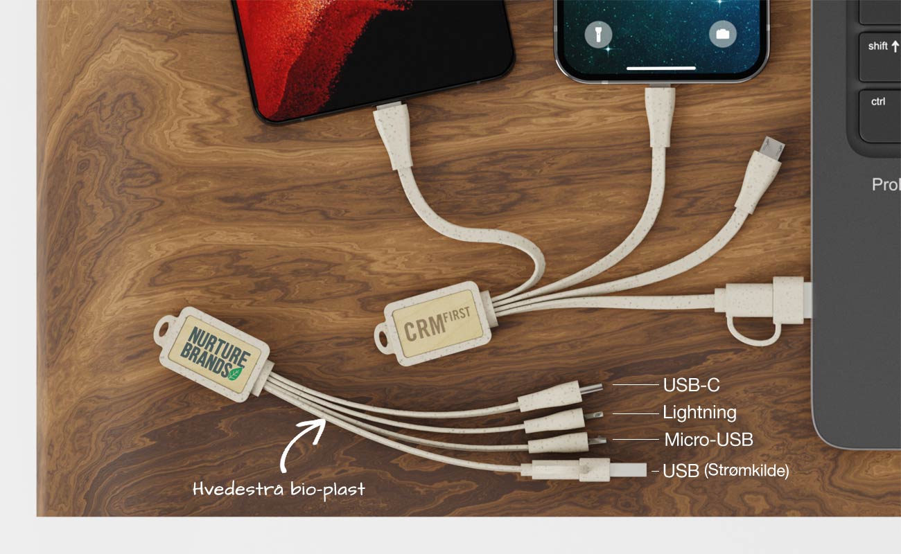 Multi Wood USB Kabel