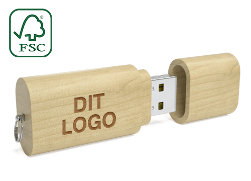 Nature - USB Nøgler Med Logo Nature - USB Nøgler Med Logo