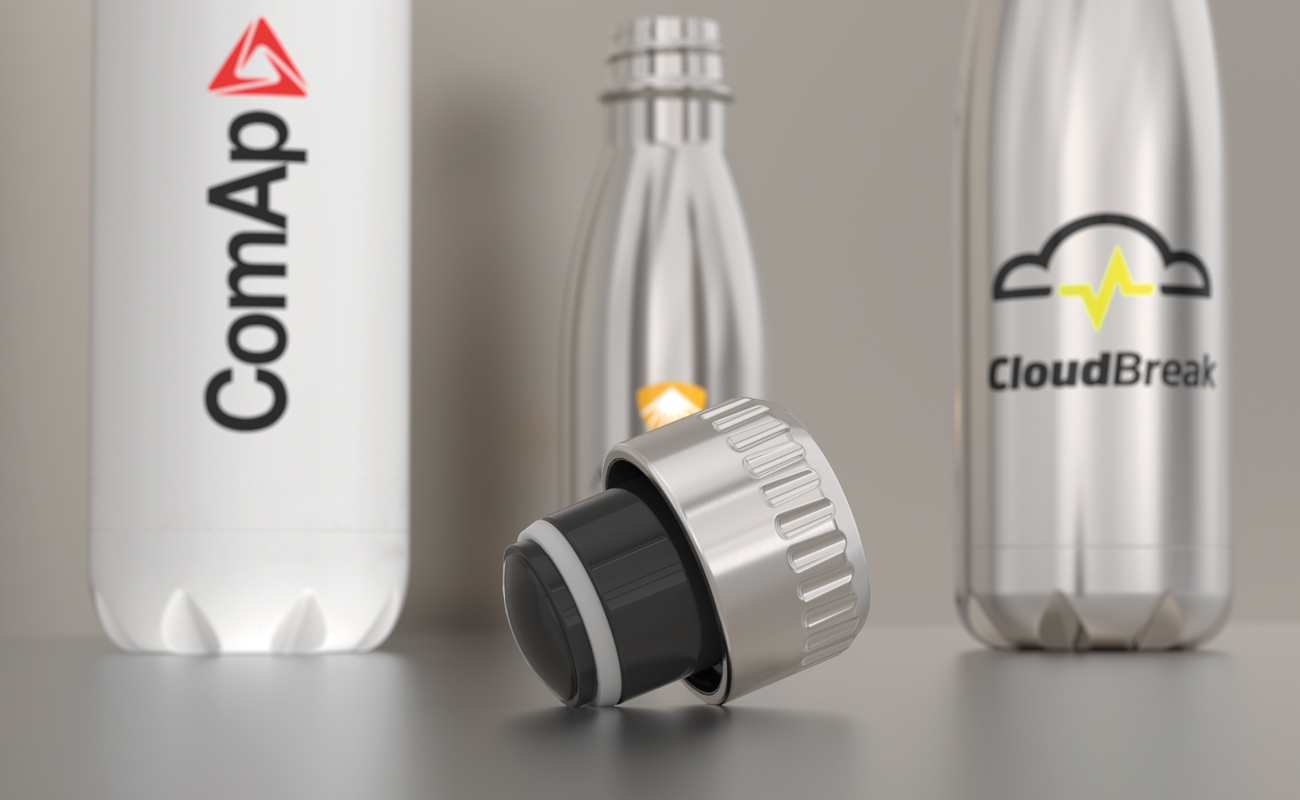 Nova - Vanddunke med logo  gallery thumbnail