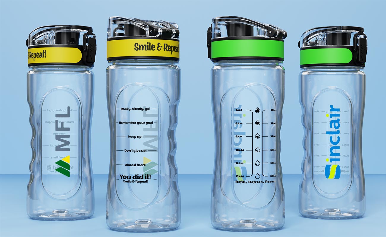 Pacific - Tilpassede Plastic Vandflasker gallery thumbnail