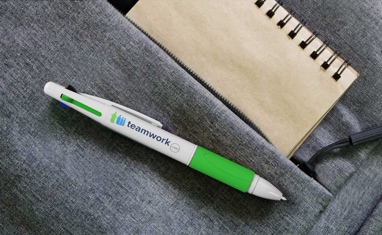 Quad - Kuglepenne med 4 blækfarver efter dit design gallery thumbnail