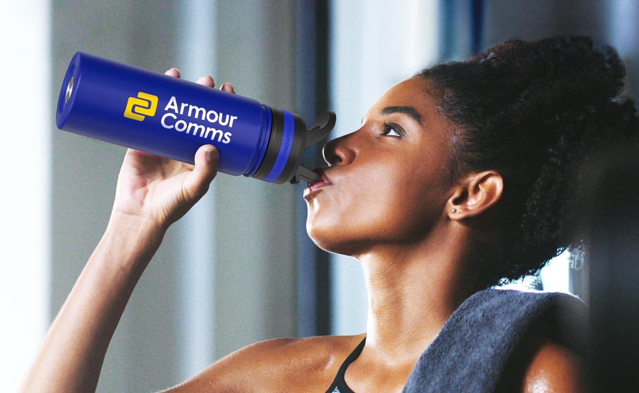 Range - Vanddunke med logo  gallery thumbnail