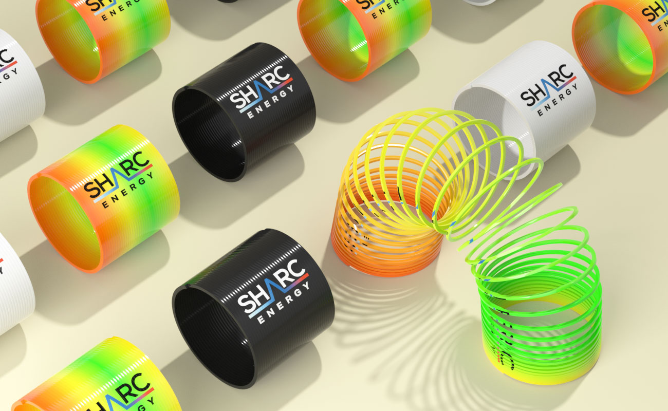 Reel - Salgsfremmende Fjeder legetøj med logo gallery thumbnail