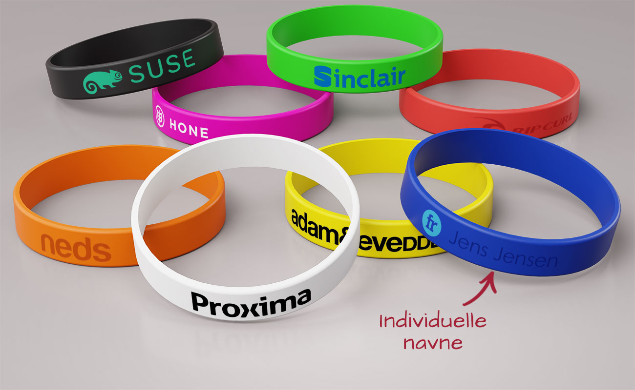 Revo - Armbånd af silikone med logo