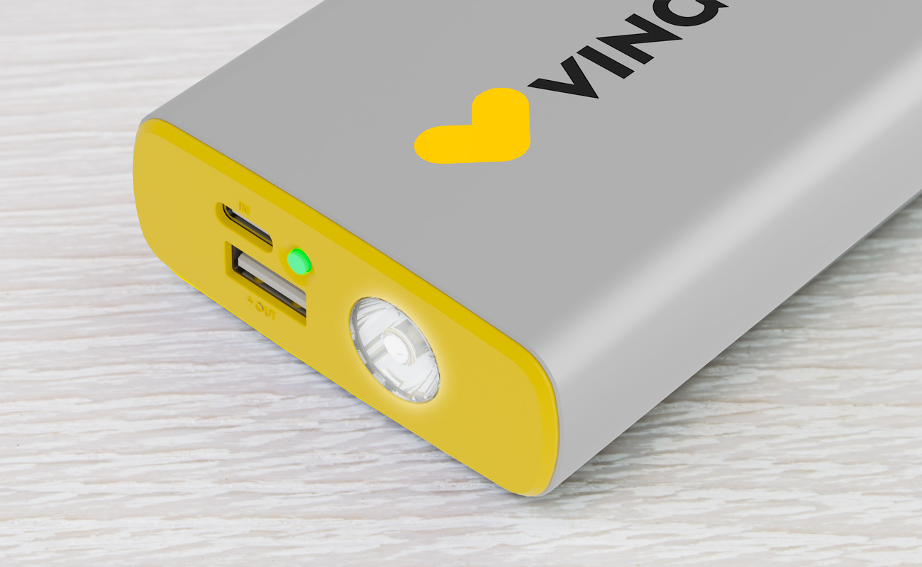 Rex - Logo Power Bank gallery thumbnail